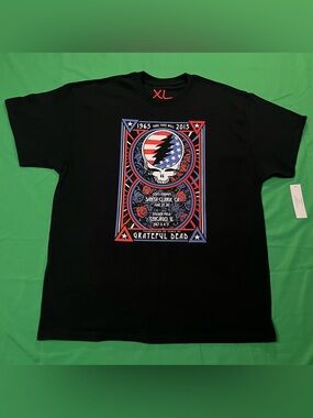 GRATEFUL DEAD T-Shirt, 50th Anniversary 1965 to 2015 Tee (Brand New Condition)